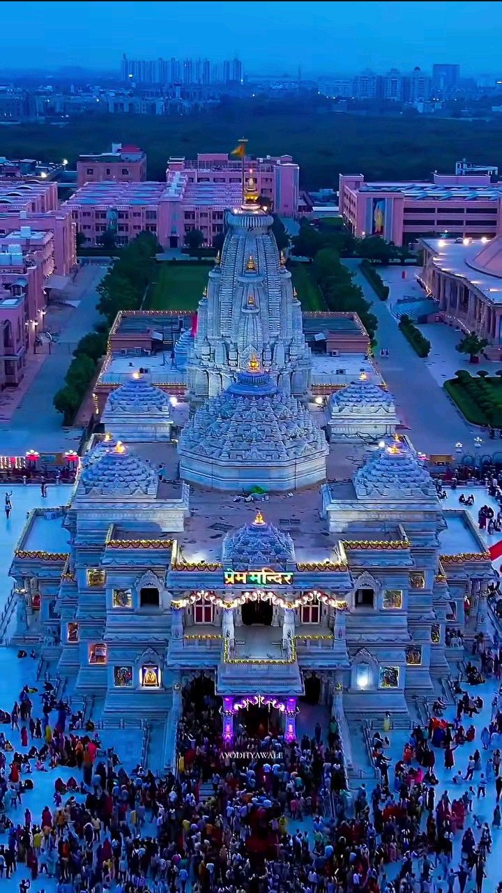 Places to Visit in Uttar Pradesh - Prem Mandir in Vrindavan